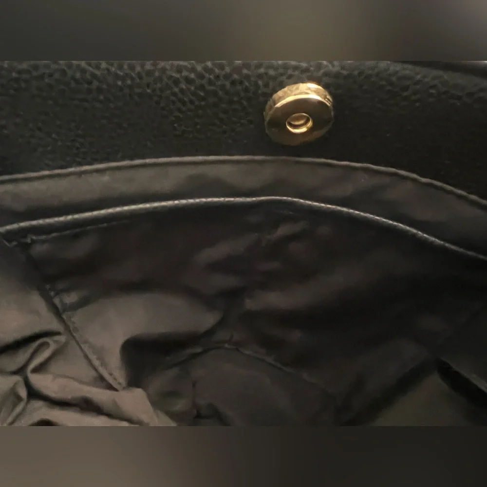 Nanette Lepore Black Priya Satchel Bag Crossbody Tote with Polka Dot Accent